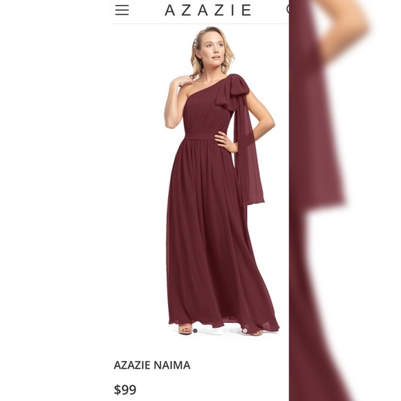 Cabernet Bridesmaids/Evening Gown - Picture 6 of 8